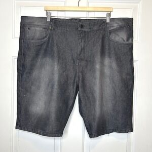 Steves Jeans Mens Black Denim Shorts Size 46